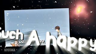 Skinnyfabs Happy  AMV Typography  After effect  Free Project File [upl. by Ylrebmi]