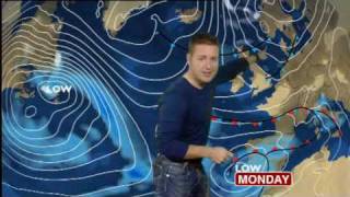 BBC Weather for the Week Ahead  3 January 2010 [upl. by Wenn317]