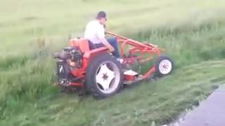 Tuffbilt Tractor Mowing Hills [upl. by Kirstin]