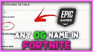 How to get ANY OG Fortnite Name in Season 11 NEW METHOD [upl. by Rimidalv]