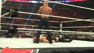 WWE RAW 1000 RockCenaBig Show Off Air [upl. by Yelsel]