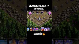 MOMMA PEKKA  I AM HERE ☠️  Coc clashofclans keşfet coc supercell cocshorts [upl. by Retloc]