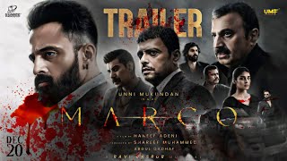 Marco Trailer  Unni Mukundan  Haneef Adeni  Cubes Entertainments  Fanmade Trailer [upl. by Swinton]