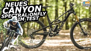 🔥CANYON SpectralONfly – Test amp Neuvorstellung des LightEMTB mit TQMotor [upl. by Tarsus]