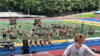 Blue Devils 2024  Rehearsal Run  DCI Southeastern Championship [upl. by Esdnyl]