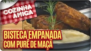 Receita Bisteca Empanada  Cozinha Amiga [upl. by Howarth750]