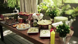 Summer Party Ideas Backyard BBQ  DIY Network [upl. by Sivahc]