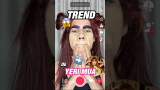 HICE EL TREND DE LA TIKTOKER FAMOSA YERI MUA😱💅🏼shortviral [upl. by Henden]