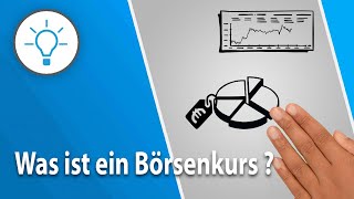 Börsenkurs einfach erklärt explain it simple  Erklärvideo [upl. by Fablan642]