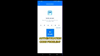 GCASH AUTHENTICATION CODE PROBLEM OTP Cant Proceed to Log in Short Easy Tutorial shorts [upl. by Leonora]