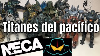 TITANES DEL PACIFICO Figuras Neca Jaegers y Kaijus Pacific Rim Review TitanesDelPacifico [upl. by Ultima]