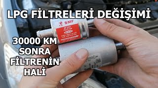 BRC LPG Filtreleri Değişimi hondacivic civic vtec2 7thgen brc [upl. by Olympe]