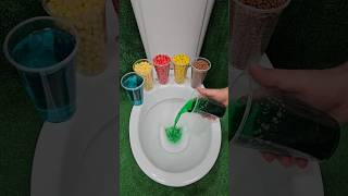 ASMR Various Candy Colors Rainbow Candy in Toilet asmr candy shortsviral [upl. by Reilly]