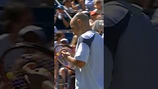 ICONIC Agassi vs Hewitt point 🔥 [upl. by Nylla983]