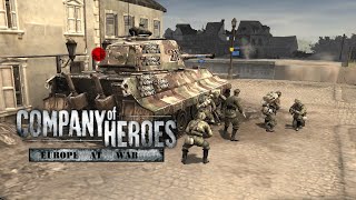 Company of Heroes Back To Scheldt 1vs2 Expert Europe At War mod [upl. by Tiphanie]