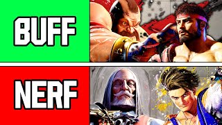 The First SF6 Season 2 Tier List [upl. by Ginevra]