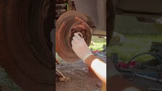 Rear wheel bearing replacement ram1500 automotive replacement repair howto [upl. by Odraboel758]