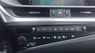 2020 Lexus ES Climate Control Buttons HOW TO Ensure Your Temperature Is Comfortable Inside Your Car [upl. by Lanny]