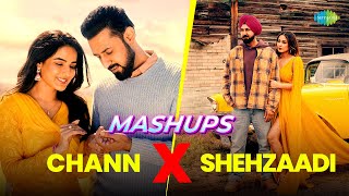 Chann X Shehzaadi Mashup  Happy Raikoti  Gipp Grewal  Jasmin  Punjabi Songs  Punjabi Mashup [upl. by Nelleyram]