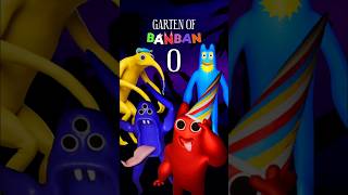 Garten of Banban 0 amp 8  All Introduced Characters shorts shortvideo gartenofbanban [upl. by Ydal]