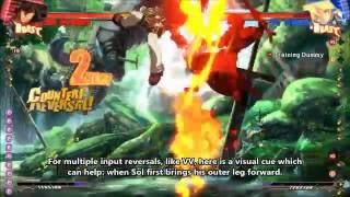 GGXrd Sol Reversal Timing Tips [upl. by Anaigroeg]