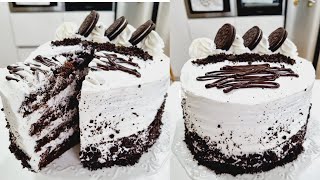 COOKIES amp CREAM OREO CAKE  IRRESISTIBLE RECETA  SILVANA COCINA [upl. by Horowitz554]