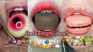 Asmr Relaxing Video🥞🥨  Asmr emoji [upl. by Pugh]