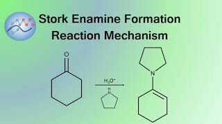 Stork Enamine Formation Mechanism  Organic Chemistry [upl. by Nolahp]