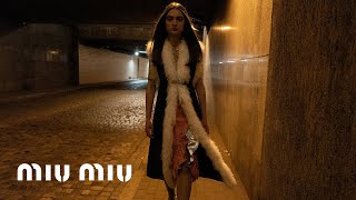 Miu Miu Womens Tales 19  Nightwalk  Raffey Cassidy Interview [upl. by Roselia483]