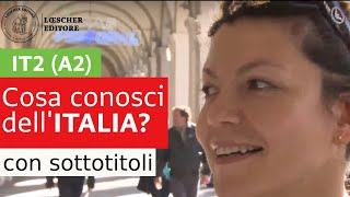 Italiano per stranieri  Cosa conosci dellItalia A2 con sottotitoli [upl. by Leone]