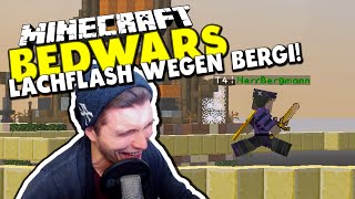 LACHFLASH WEGEN quotOPA BERGMANNquot  ✪ Minecraft Bedwars Woche Tag 96 mit Herr Bergmann [upl. by Radmilla]