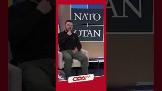 Erdoğan ve Zelensky NATO zirvesinde bir araya geldi shorts [upl. by Royal273]