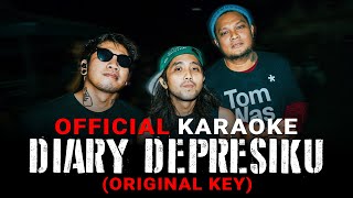 Last Child  Diary Depresiku Official Karaoke  Original Key [upl. by Anialeh]