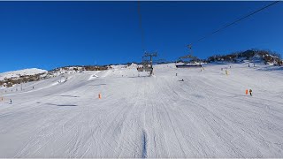 Perisher Front Valley Ski Run On The Village 8 June 2023 [upl. by Rhodes]