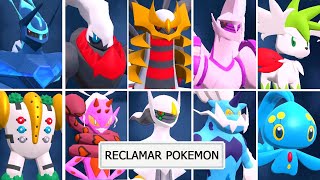 COMO OBTENER TODOS LOS LEGENDARIOS EN POKEMON LEGENDS ARCEUS [upl. by Immak]