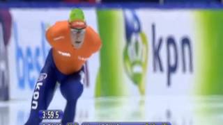 Sven KramerHåvard Bøkko wereldbekerwedstrijden schaatsen in Heerenveen de 5000 meter 161112 [upl. by Schwinn]