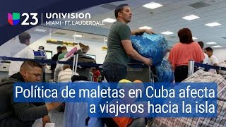 Cuba y los equipajes no acompañados el drama de quienes vuelan a la isla y sus maletas no llegan [upl. by Rahsab944]