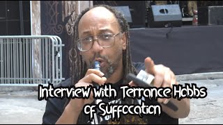 Interview with Terrance Hobbs of Suffocation Roger Patterson of Atheist was a great bass player [upl. by Dagney]