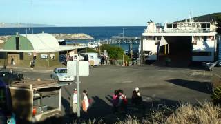 Time lapse  arrival of the Sealink ferry at Penneshaw HD [upl. by Launcelot958]