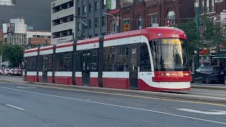 Flexity Outlook Streetcars in Toronto [upl. by Ylebmik]