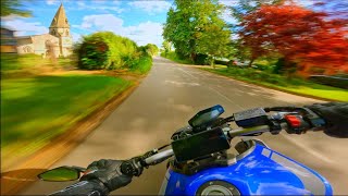 Ride Home With Me  Yamaha MT09  Akrapovic Exhaust  Quickshifter 4K ASMR [upl. by Ynaffat]