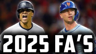 BEST MLB Free Agents for 2025 Season [upl. by Margi]