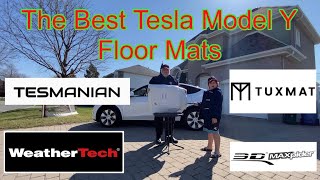 Best Tesla Model Y Floor Mats [upl. by Aneem137]