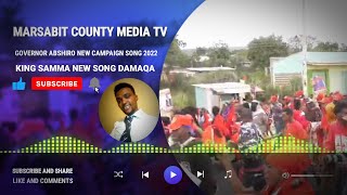 KING SAMA GOVERNOR ABSHIRO NEW DAMAQA CAMPAIGN AMAZING SONG THAT MOVES CROWD DURING BUTIYE VISIT [upl. by Jenei]