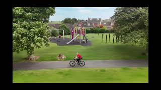 lap round south hetton welfare cricket club football ground using mini 4 pro activtrack auto [upl. by Nalyad]