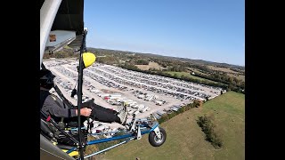 Flew over the largest and neatest Auto salvage place Ive seen in this area [upl. by Ahsilek990]