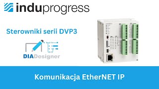 Sterowniki Delta DVP3 – 07 Komunikacja EtherNET IP kurs DIADesigner [upl. by Elad]