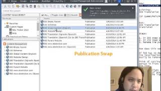 SDL Tridion BluePrint Publication Swap [upl. by Ledarf]