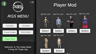 Indian bike driving 3D Ke Plugin App Ka Sabse Best New Update Aa Gaya With New characters😱 [upl. by Dore949]