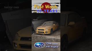 7 Years Abandoned Subaru WRX Bugeyes First Wash  Satisfying Car Detailing Restoration [upl. by Kipp683]